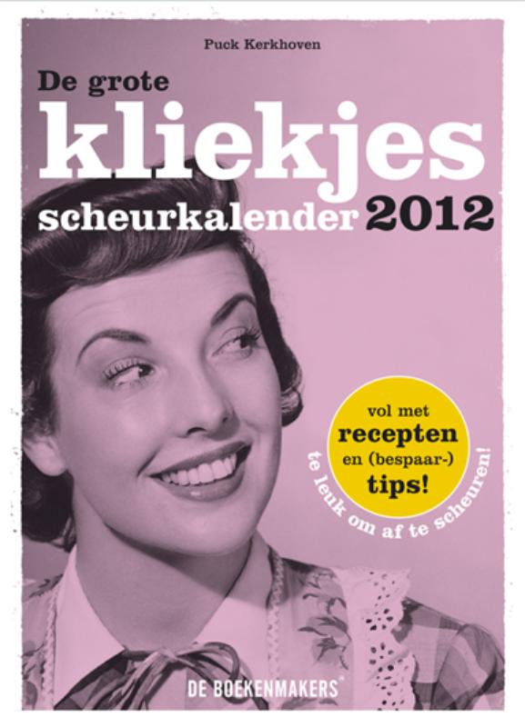 Omslag van De grote kliekjesscheurkalender 2012