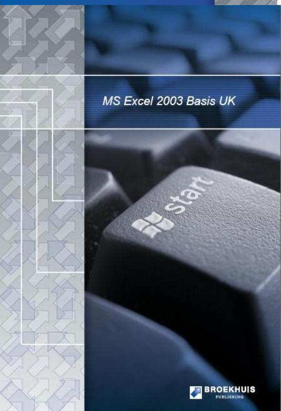 Omslag van MS Excel 2003 Basis UK