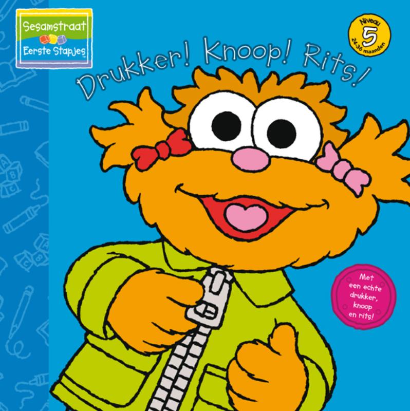 Omslag van Drukker, knoop en rits