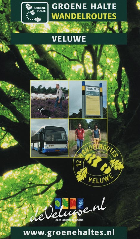Omslag van Groene Halte-wandelroutes