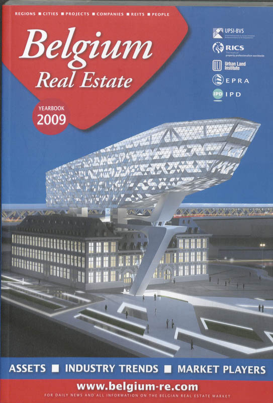 Omslag van Belgium Real Estate Yearbook 2009