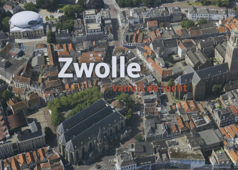 Omslag van Zwolle vanuit de lucht