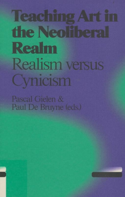 Omslag van Teaching art in the neoliberal realm
