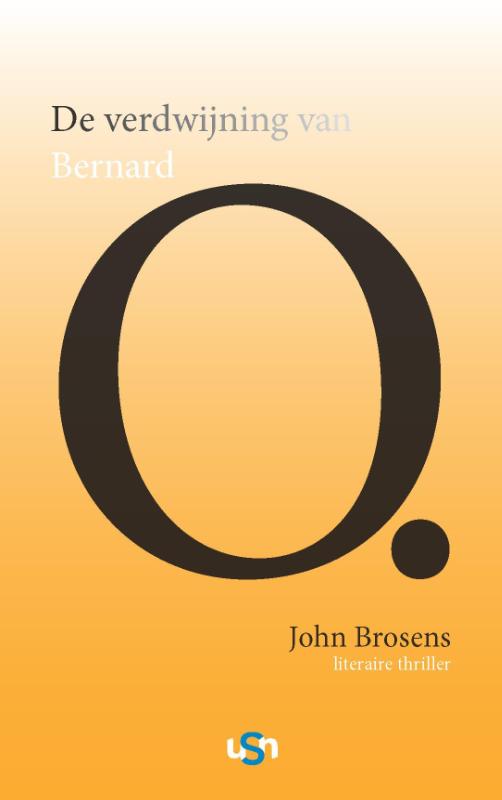Omslag van De verdwijning van Bernard O.