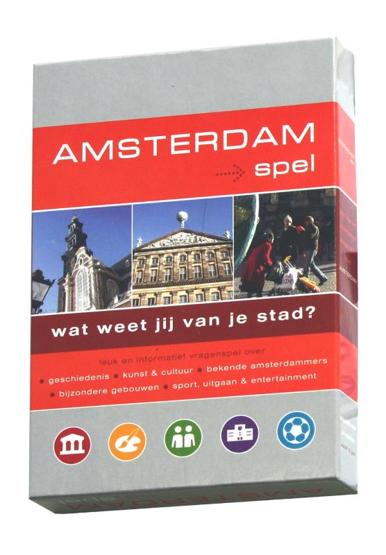 Omslag van Amsterdamspel
