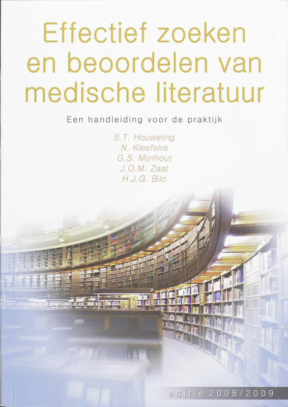 Omslag van Effectief zoeken en beoordelen van medische literatuur