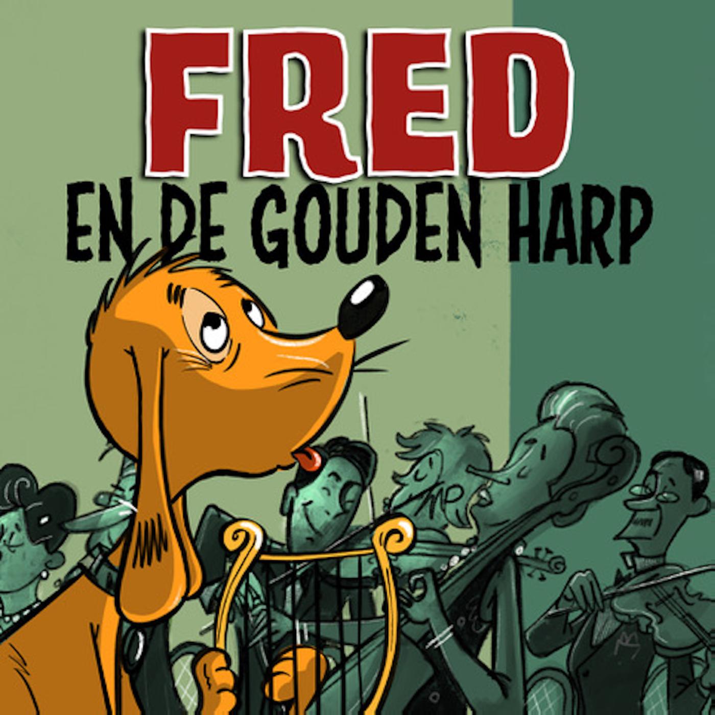 Omslag van Fred en de Gouden Harp