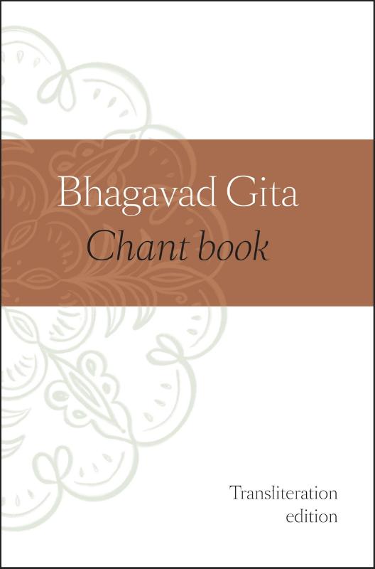Omslag van Bhagavad Gita chant book