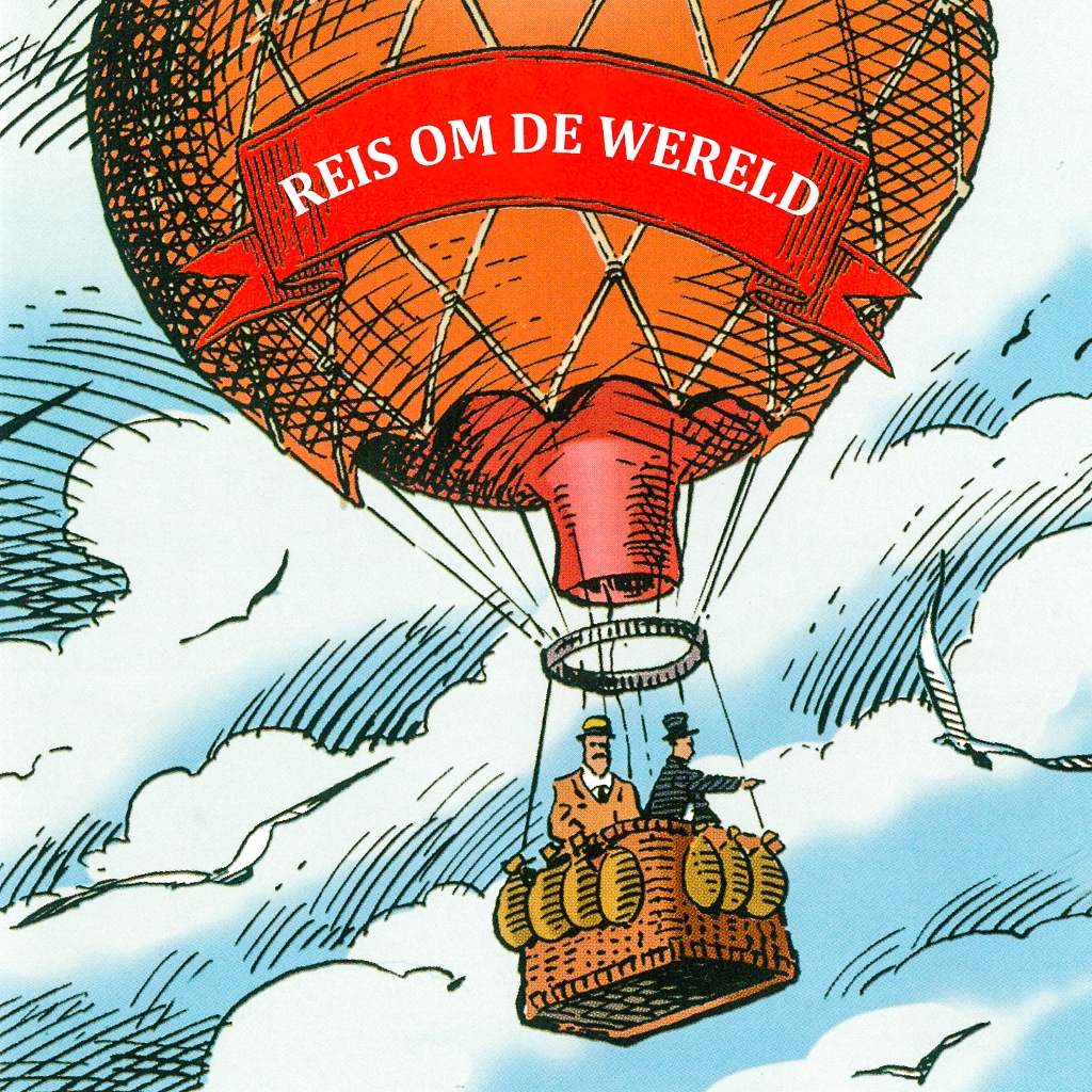 Omslag van Reis om de wereld in 80 dagen