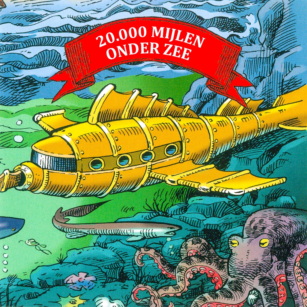 Omslag van 20.000 mijlen onder zee