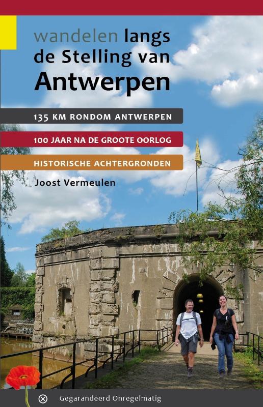 Omslag van Wandelen langs de stelling van Antwerpen
