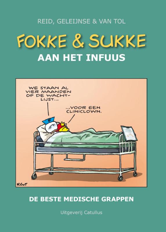 Omslag van Fokke & Sukke aan het infuus