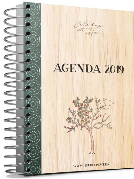 Omslag van Hour of Power agenda 2019