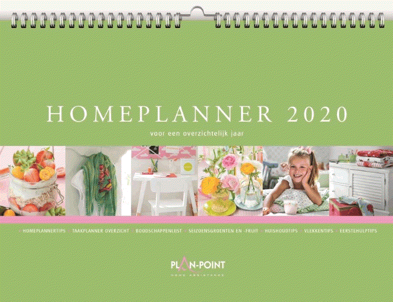 Omslag van Homeplanner 2020
