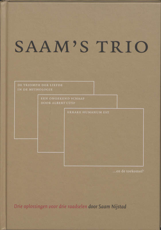 Omslag van Saam's Trio