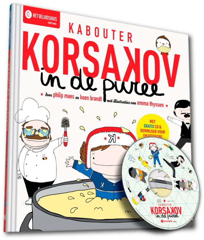 Omslag van Kabouter Korsakov in de puree