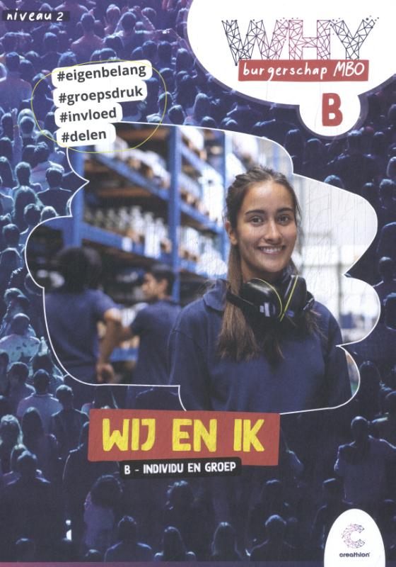 Omslag van Wij en ik B - individu en groep. niveau 2
