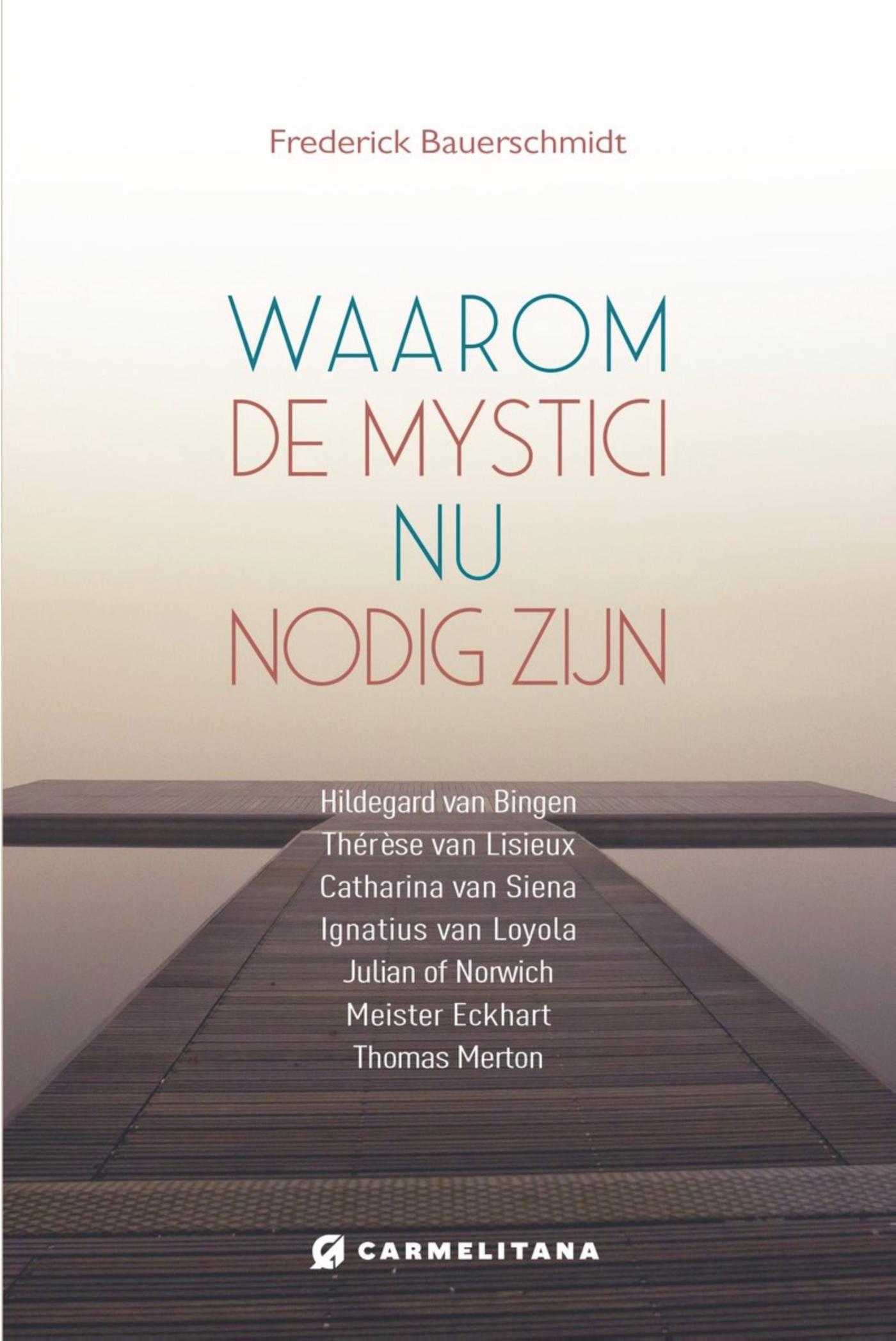 Omslag van Waarom de mystici nu nodig zijn