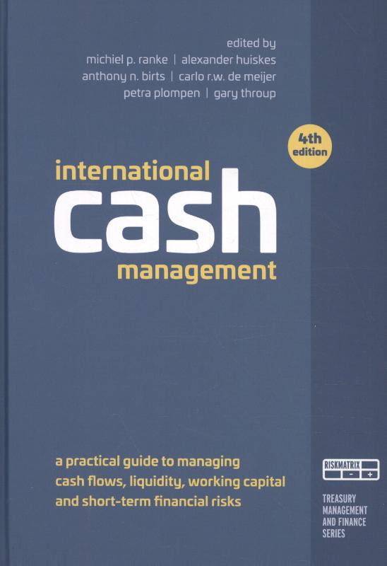 Omslag van International cash management