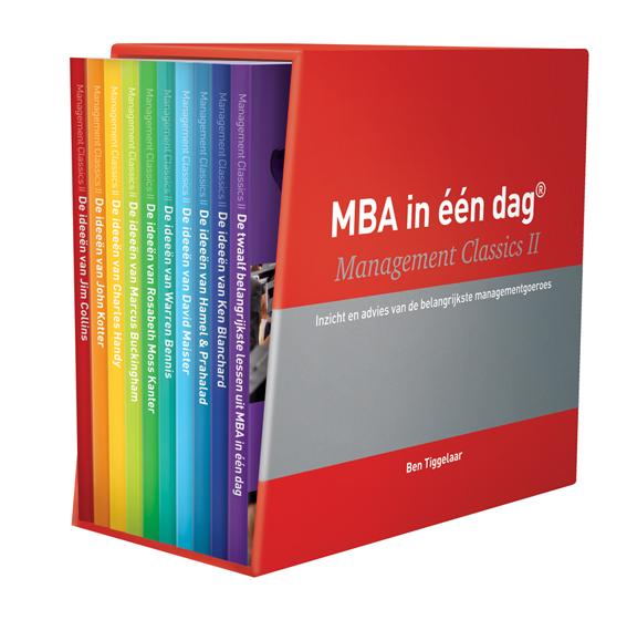 Omslag van MBA in een dag