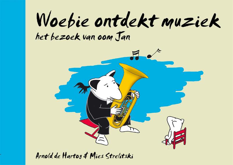 Omslag van Woebie ontdekt muziek