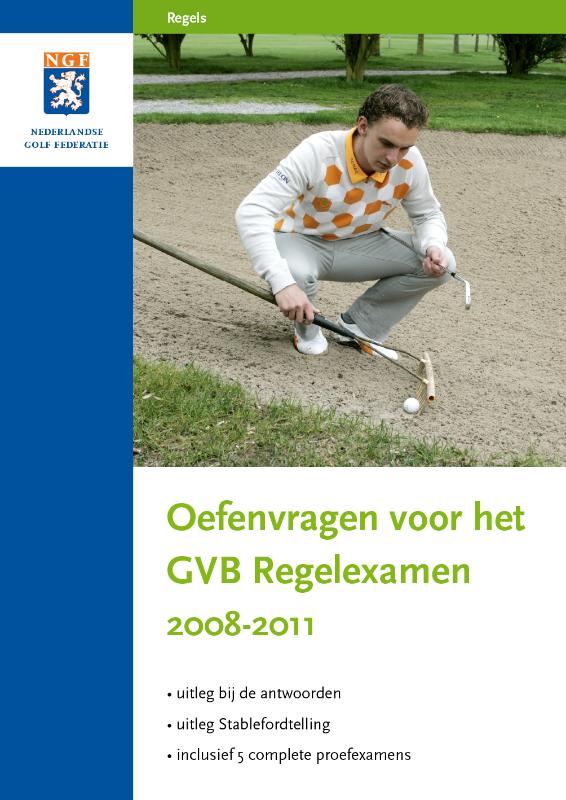 Omslag van Oefenvragen voor het GVB Regelexamen
