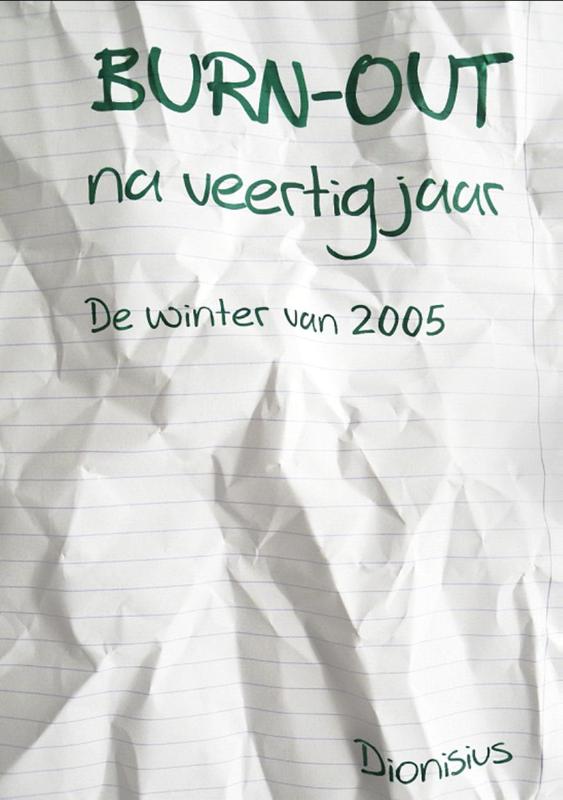 Omslag van Burn-out na veertig jaar