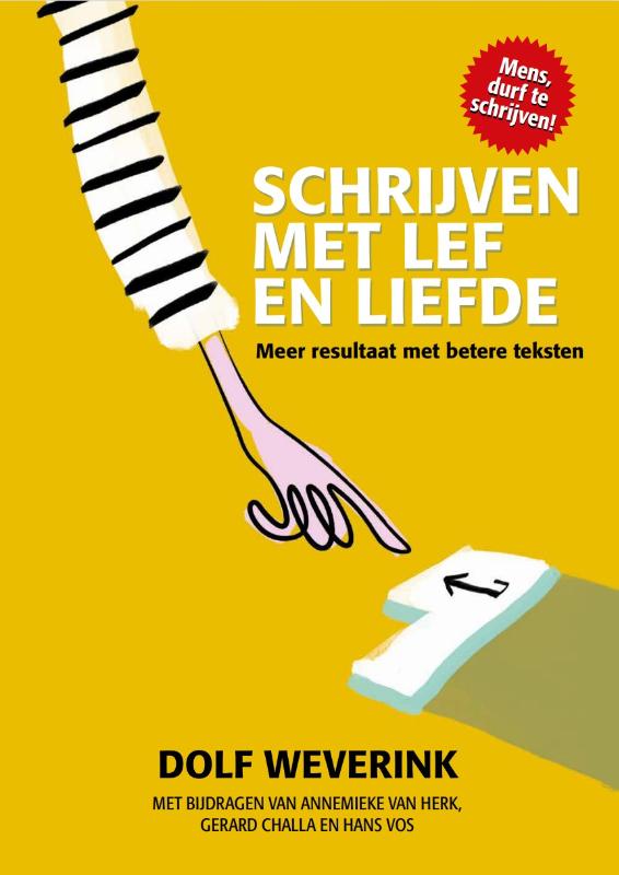 Omslag van Schrijven met lef en liefde
