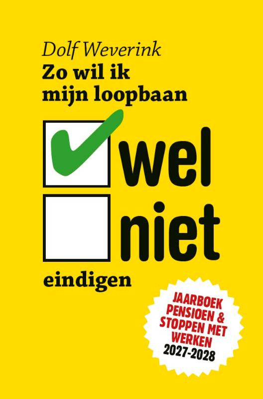 Omslag van Zo Wil Ik Mijn Loopbaan Wel/Niet Eindigen
