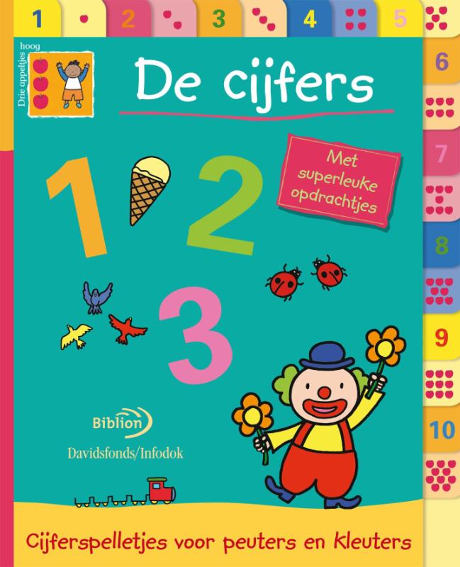 Omslag van Drie appeltjes hoog: de cijfers