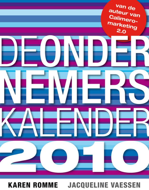 Omslag van De Ondernemerskalender 2010