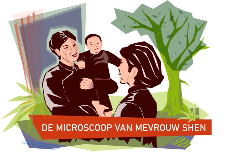 Omslag van De microscoop van mevrouw Shen