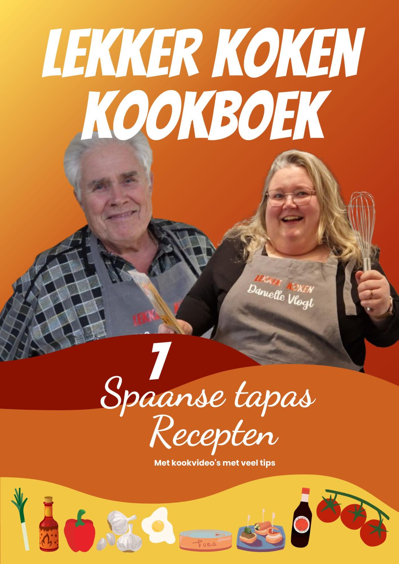 Omslag van Lekker Koken kookboek