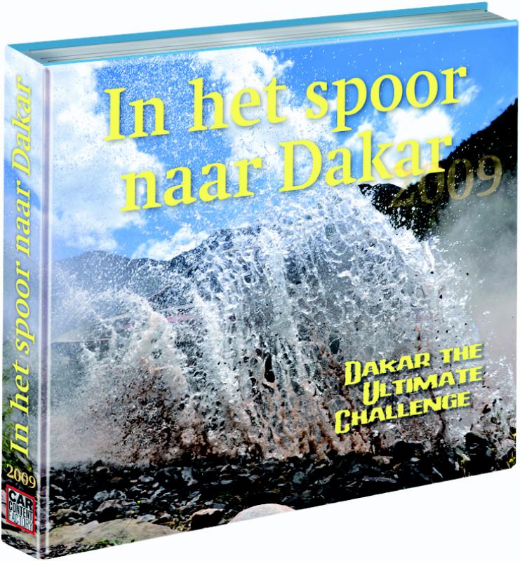 Omslag van In het Spoor naar Dakar 2009