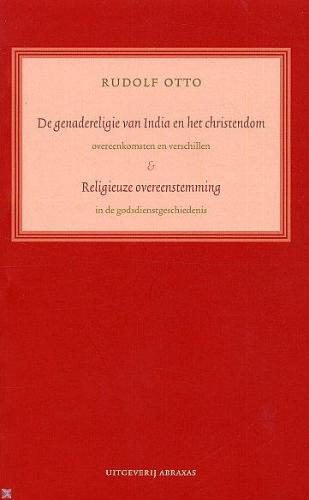 Omslag van De genadereligie van India en het christendom . Religieuze overeenstemmingen