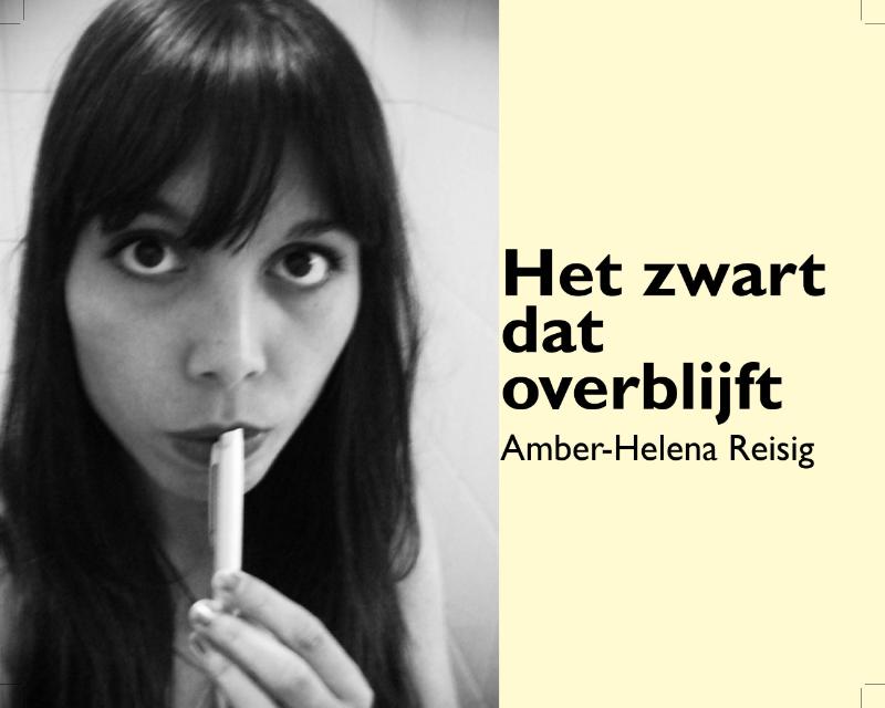 Omslag van Het zwart dat overblijft