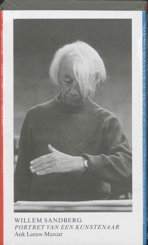 Omslag van Willem Sandberg, portret van een kunstenaar