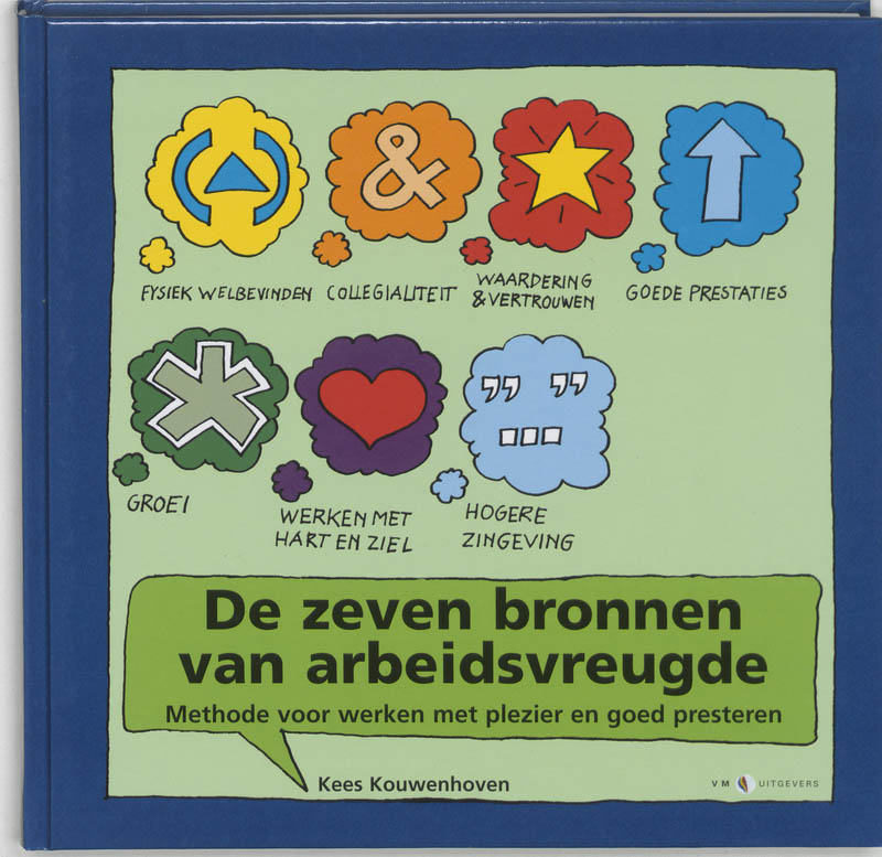 Omslag van De zeven bronnen van arbeidsvreugde