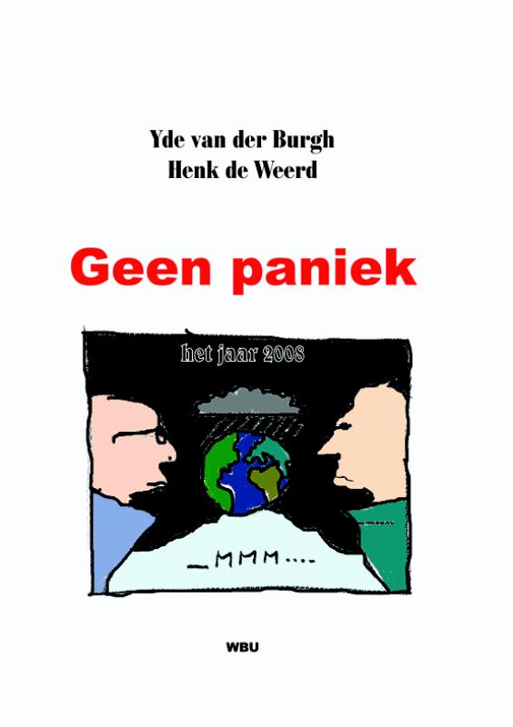 Omslag van Geen paniek