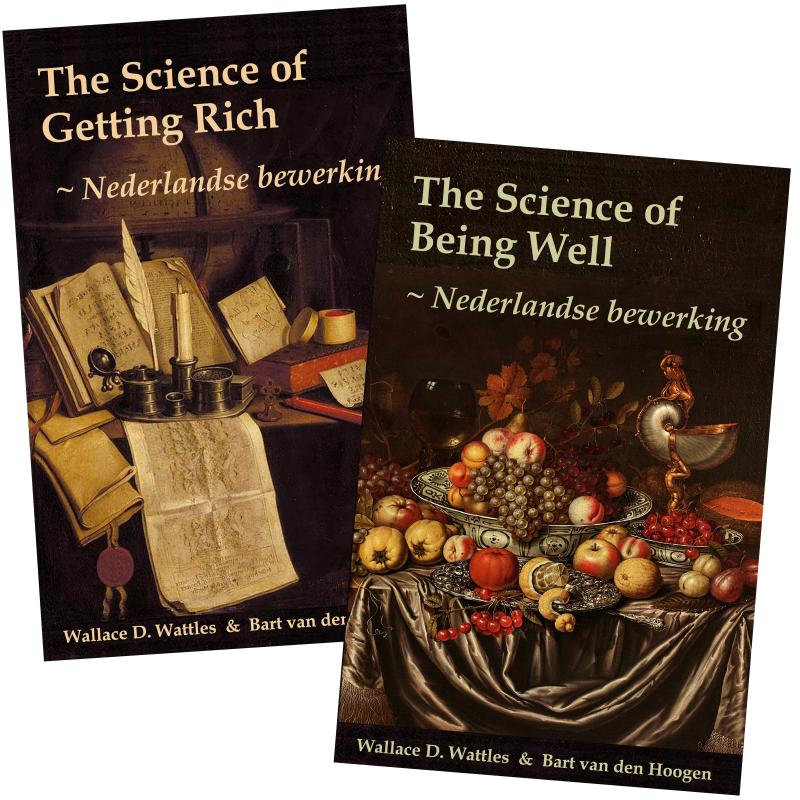 Omslag van VOORDEELBUNDEL Nederlandse Bewerking The Science of Getting Rich en The Science of Being Well