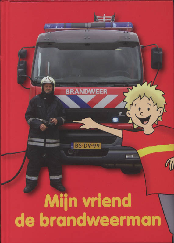Omslag van Mijn vriend de brandweerman