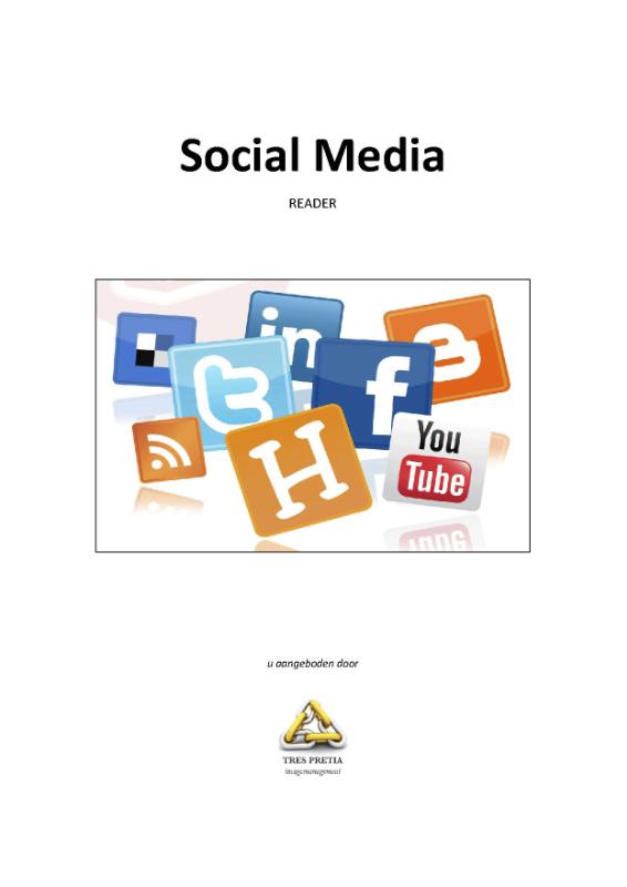 Omslag van Social media reader