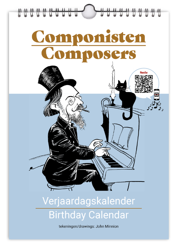 Omslag van Componisten Verjaardagskalender