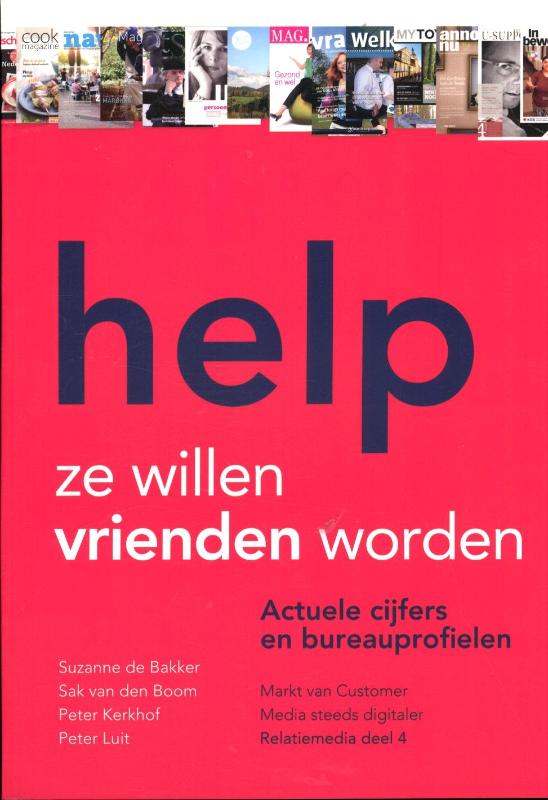 Omslag van Help, ze willen vrienden worden