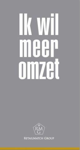 Omslag van Ik wil meer omzet