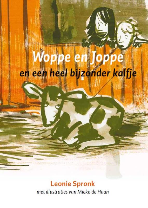 Omslag van Woppe en Joppe en een heel bijzonder kalfje