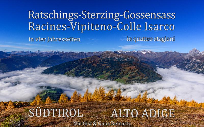 Omslag van Sterzing-Ratschings-Gossensass in vier Jahreszeiten