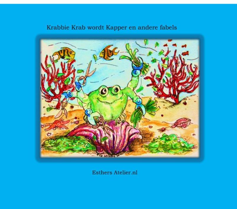 Omslag van Krabbie Krab wordt Kapper en andere fabels