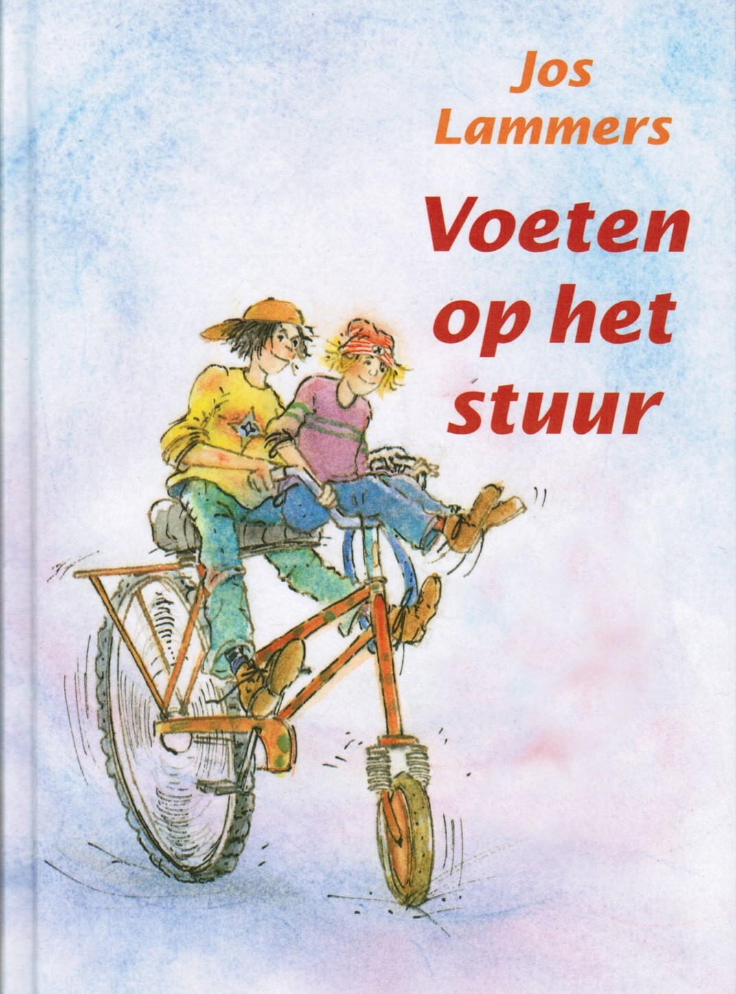 Omslag van Voeten op het stuur