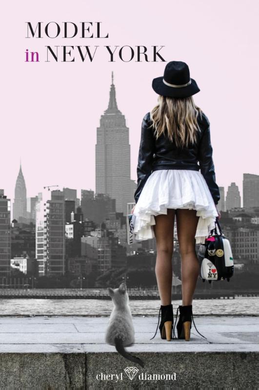 Omslag van Model in New York